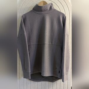 Woods Funnel Neck Dusky Purple Pullover- Sz M - NWT